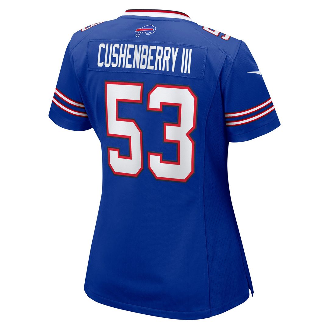 Lloyd Cushenberry III Buffalo Bills Nike Women's Team Game Jersey - Royal