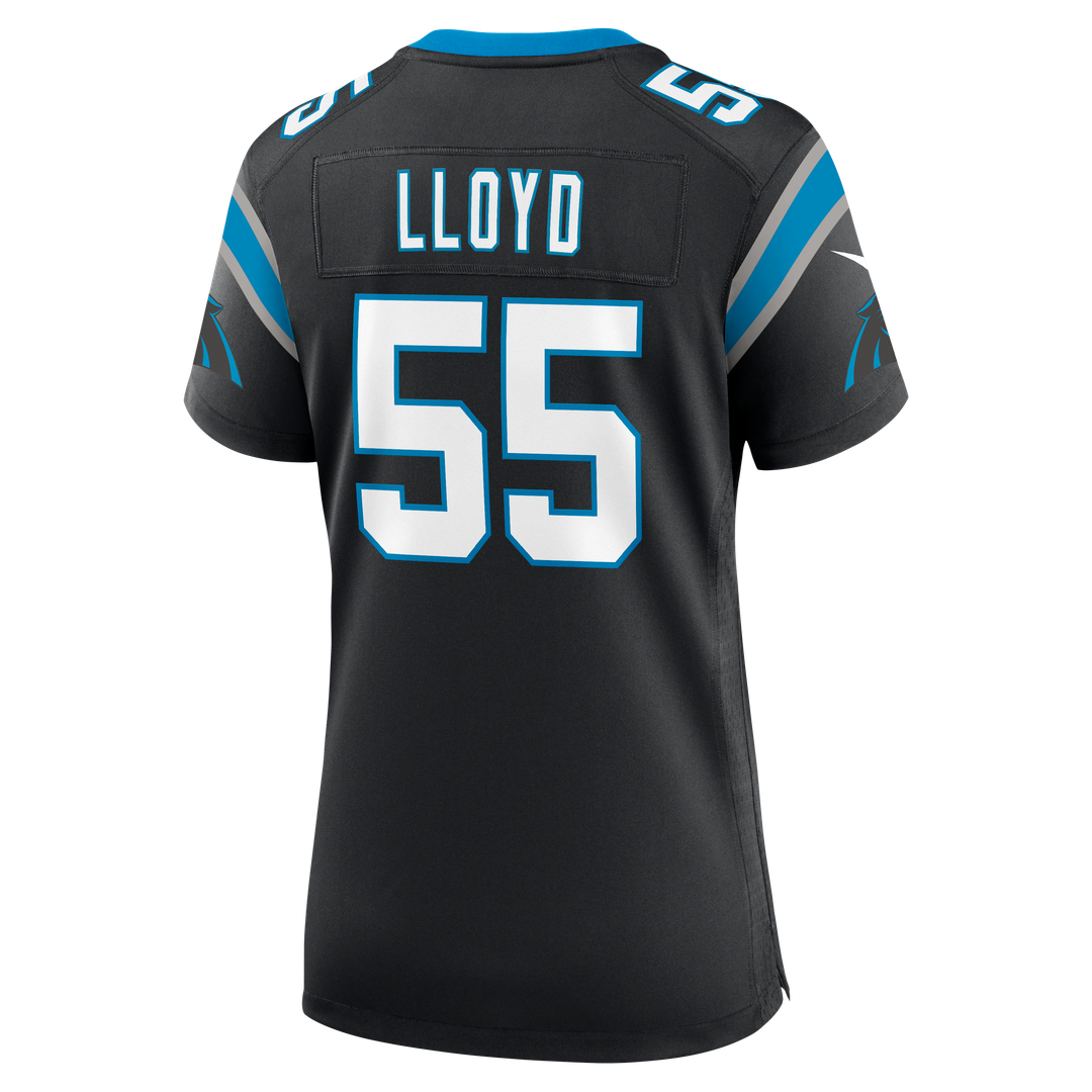 Devin Lloyd Carolina Panthers Nike Women's Team Game Jersey - Black