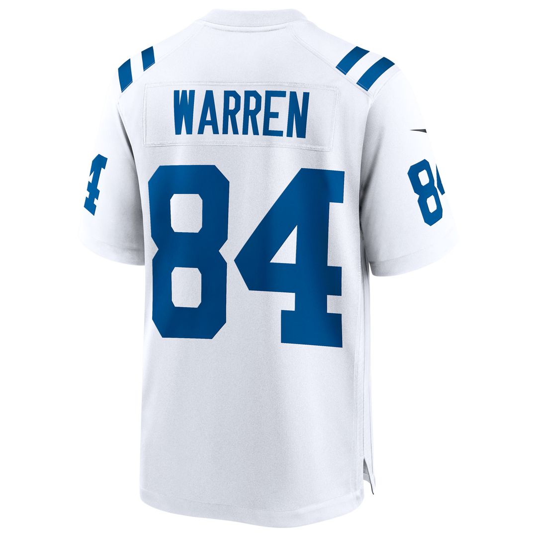 Tyler Warren Indianapolis Colts Nike Team Game Jersey - Royal
