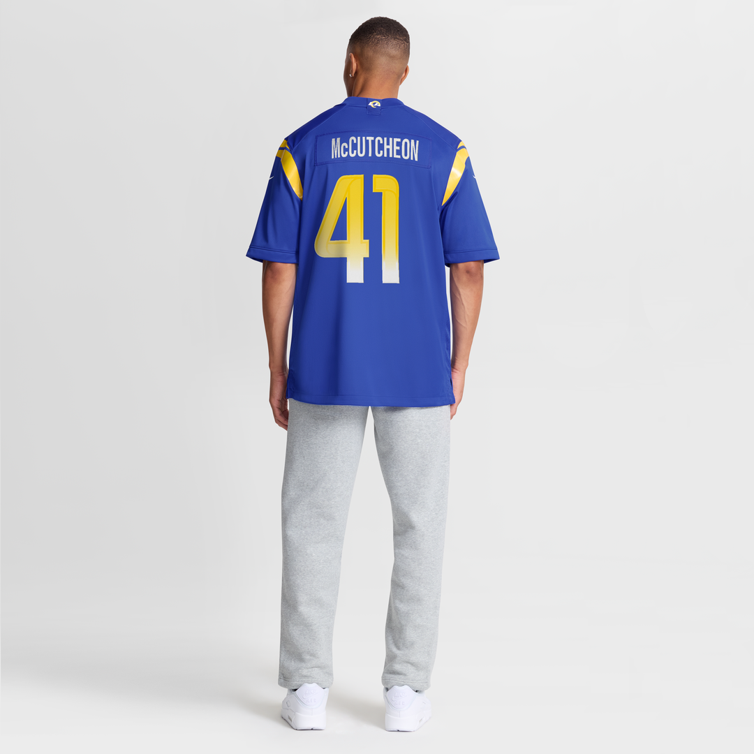 Cameron McCutcheon Los Angeles Rams Nike Game Jersey - Royal