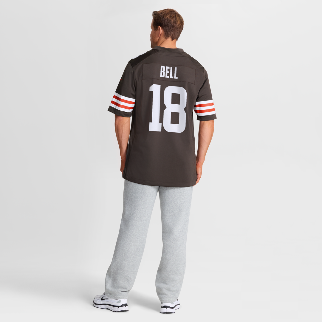David Bell Cleveland Browns Nike Game Jersey - Brown