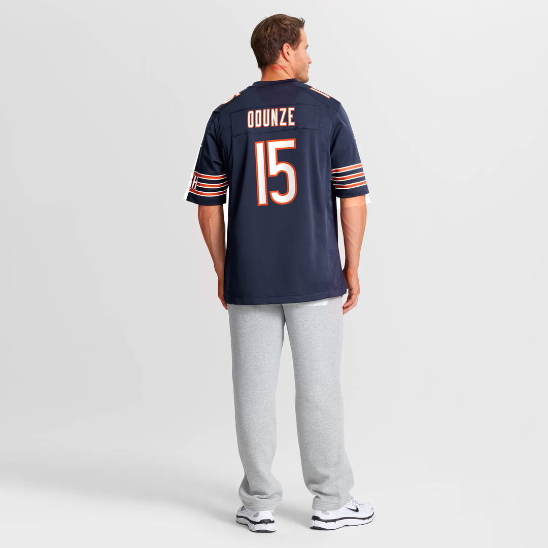 Rome Odunze Chicago Bears Nike Player Game Jersey - Navy