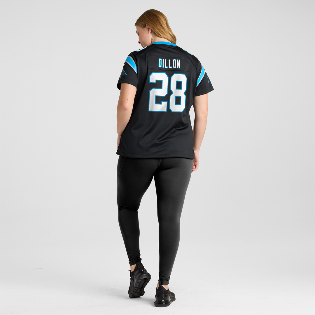 AJ Dillon Carolina Panthers Nike Women's Team Game Jersey - Black