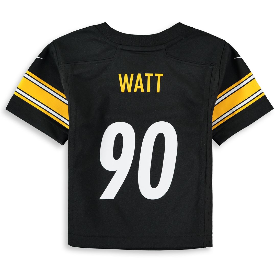 T.J. Watt Pittsburgh Steelers Nike Infant Team Player Game Jersey - Black