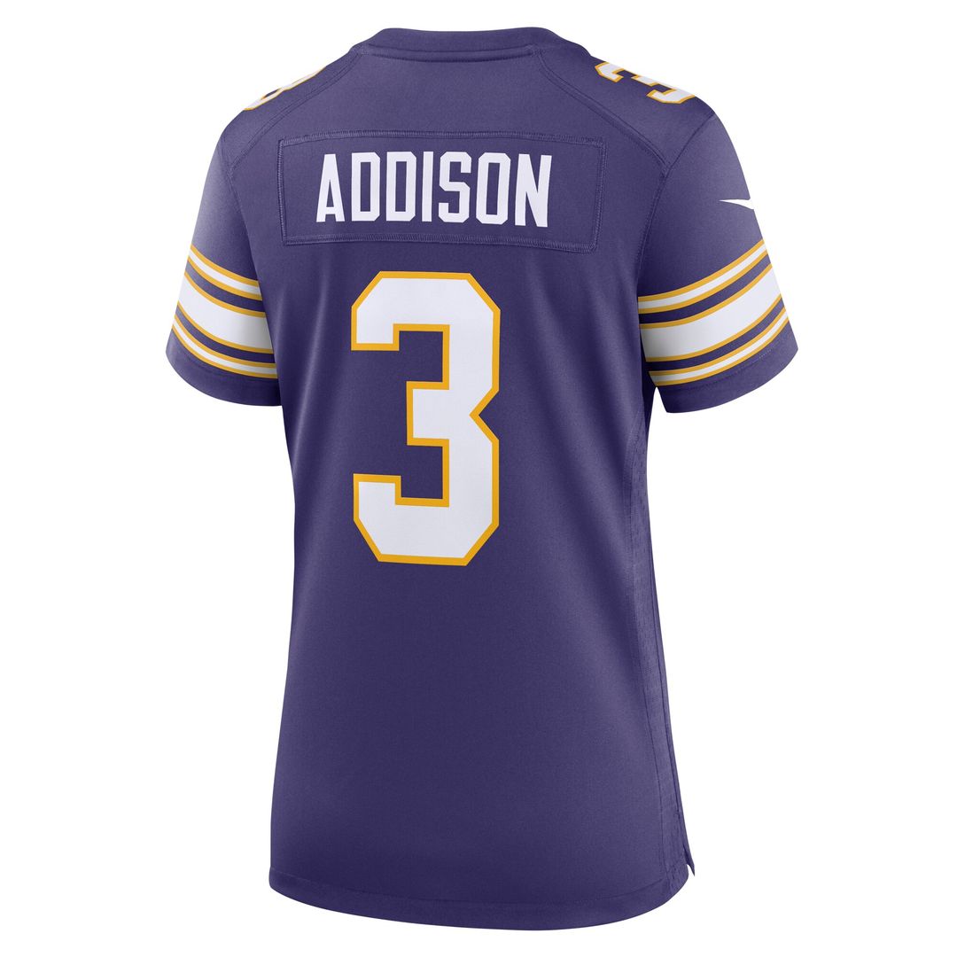 Jordan Addison Minnesota Vikings Nike Women's Alternate Game Jersey - Purple