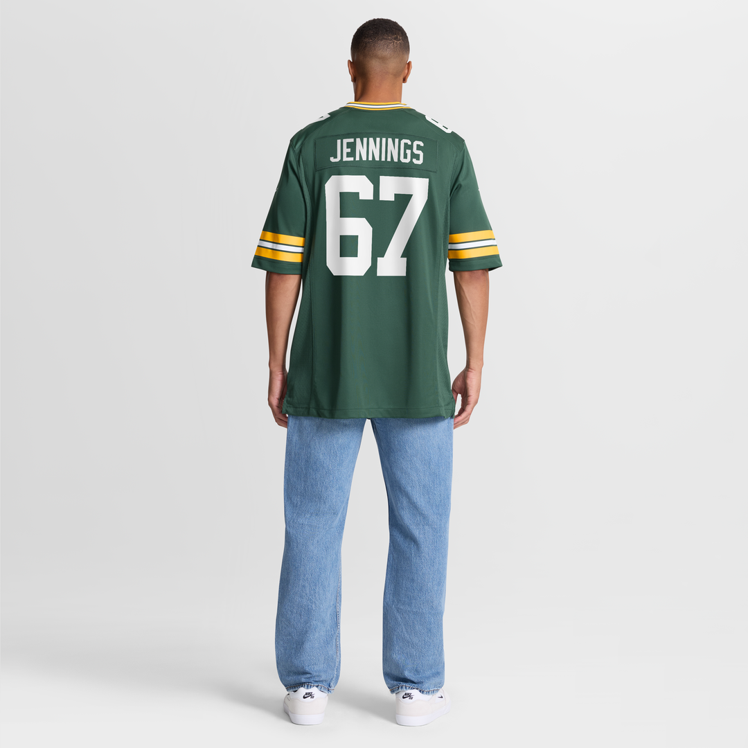 Donovan Jennings Green Bay Packers Nike Team Game Jersey - Green
