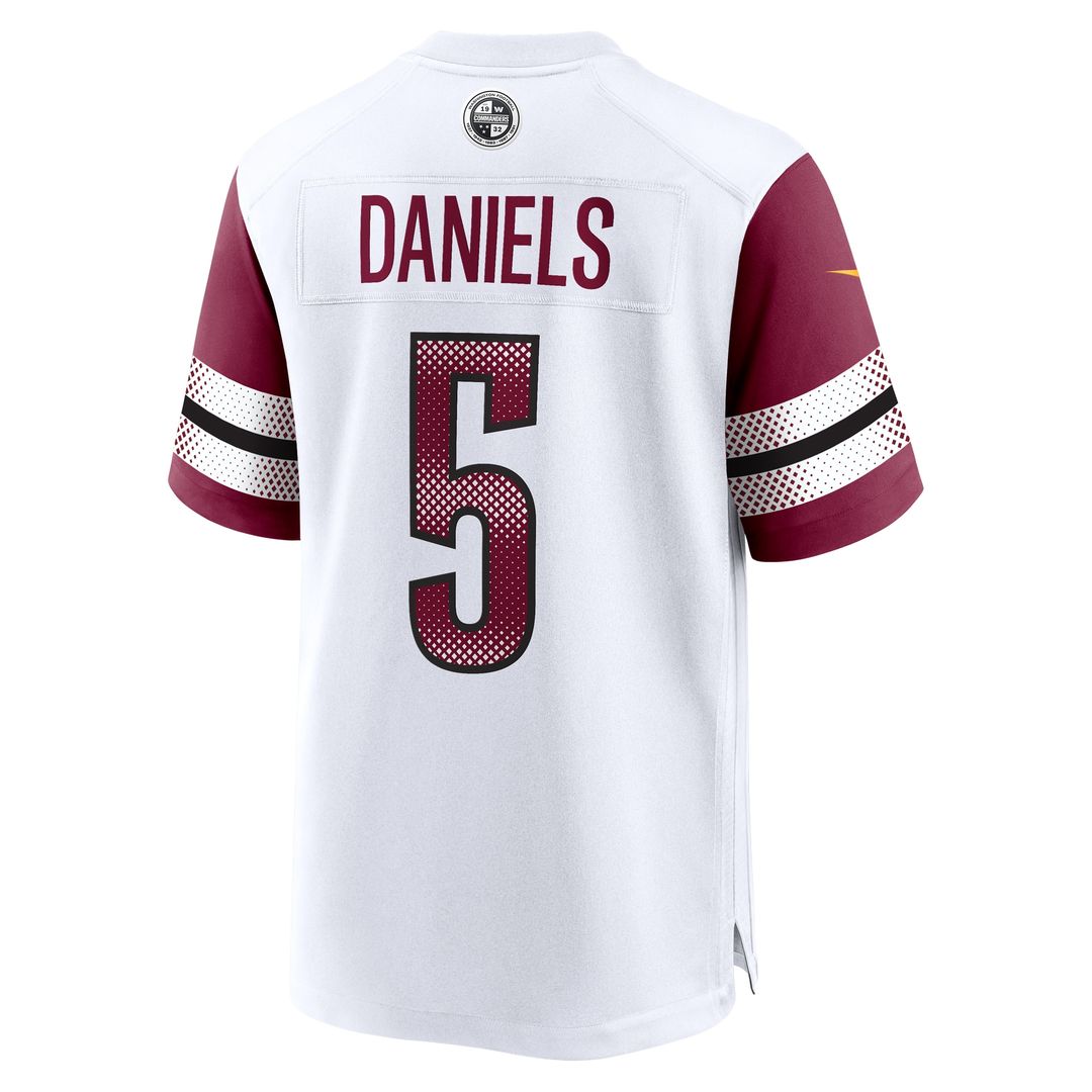 Jayden Daniels Washington Commanders Nike Player Game Jersey - Burgundy