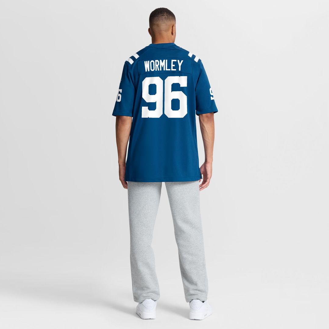 Chris Wormley Indianapolis Colts Nike Team Game Jersey - Royal