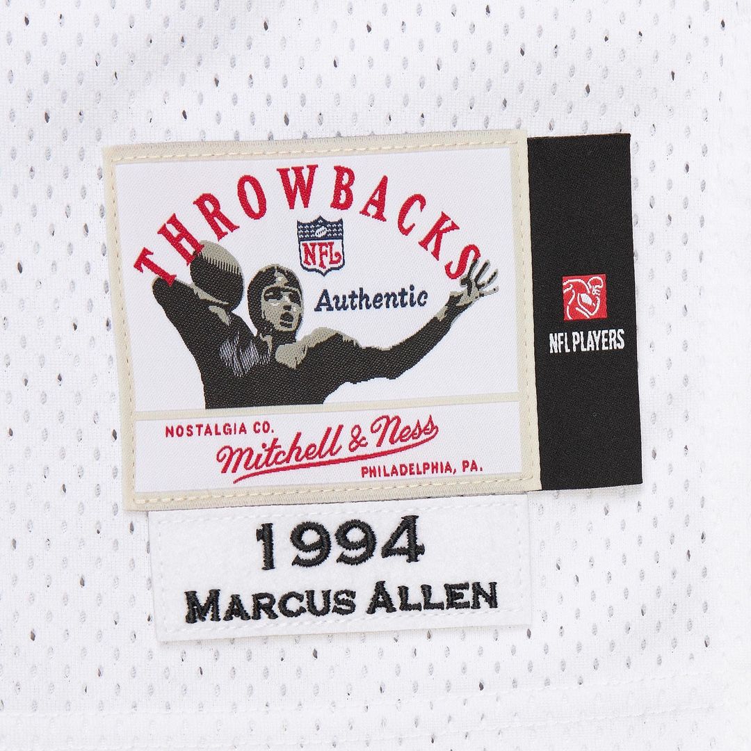 Marcus Allen Kansas City Chiefs 1994 Mitchell & Ness Authentic Throwback Retired Player Jersey - White
