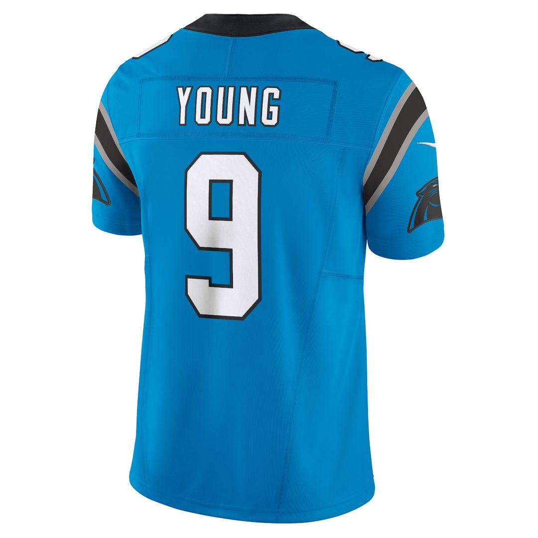 Bryce Young Carolina Panthers Nike Vapor F.U.S.E. Limited Jersey - Blue