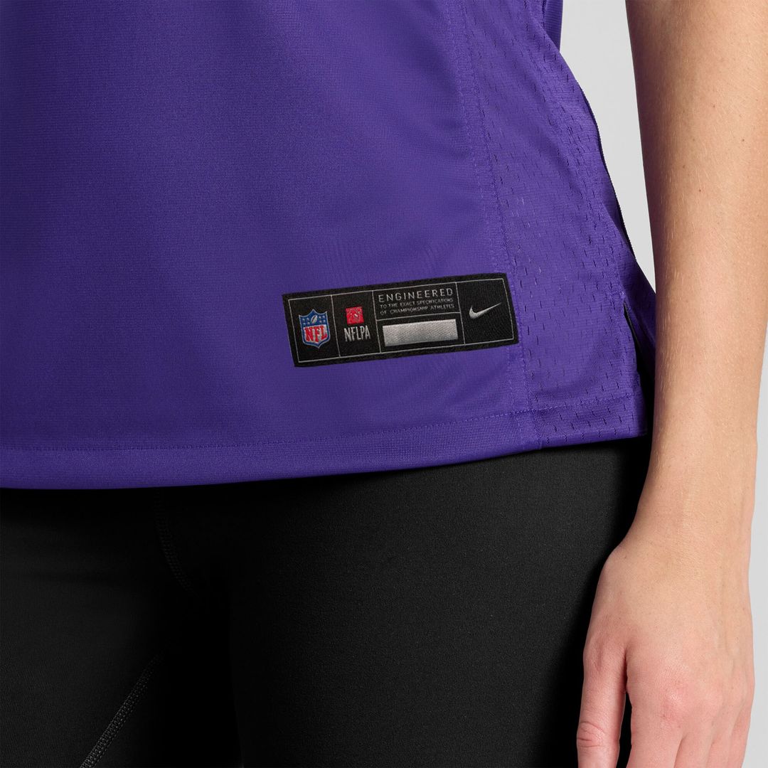 Donovan Jackson Minnesota Vikings Nike Women's Team Game Jersey - Purple