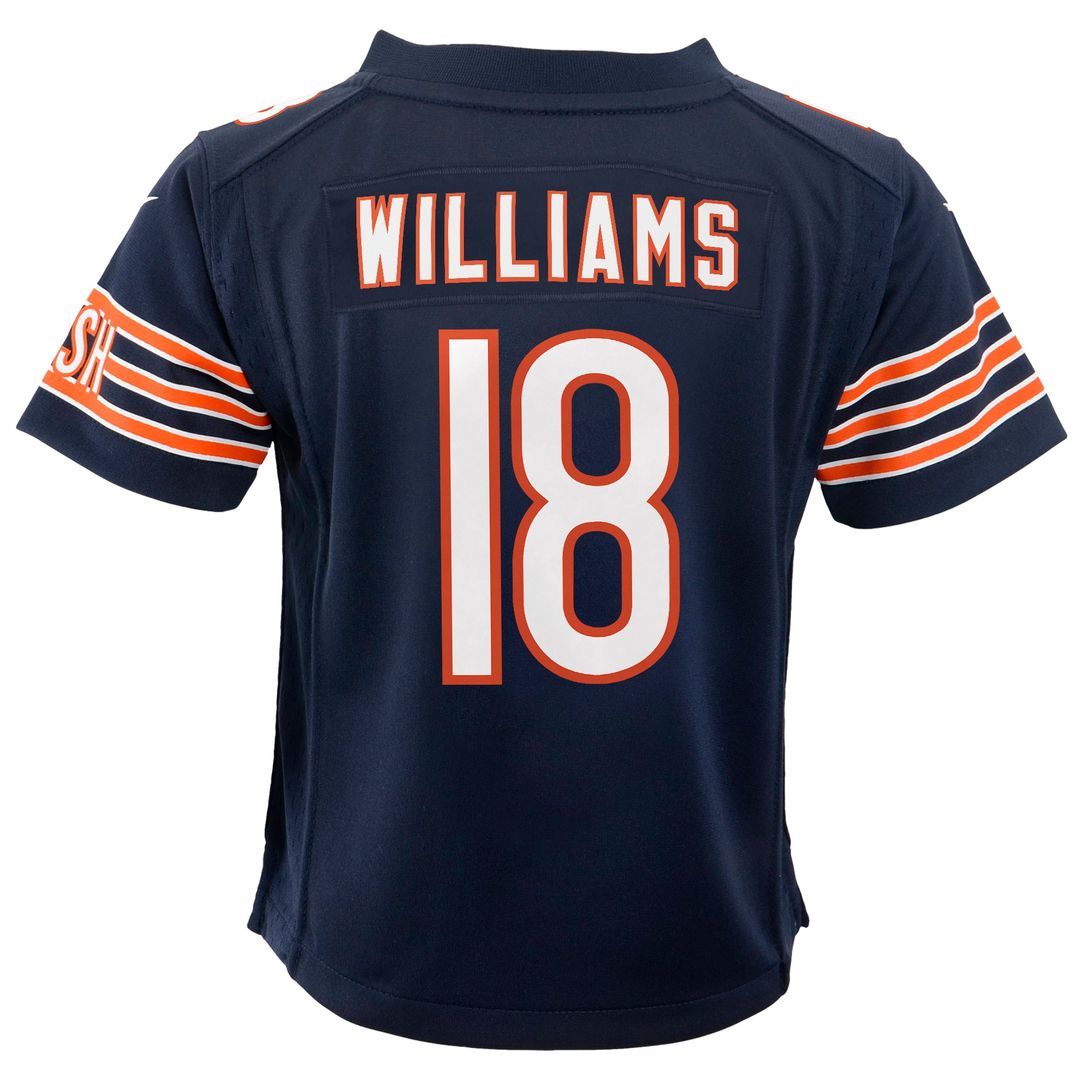 Caleb Williams Chicago Bears Nike Youth Game Jersey - Orange