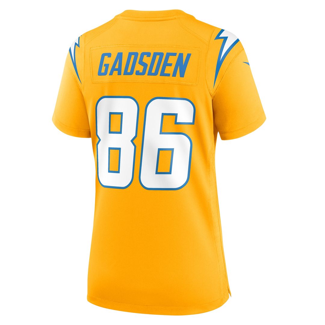 Oronde Gadsden Los Angeles Chargers Nike Women's Team Game Jersey - Powder Blue