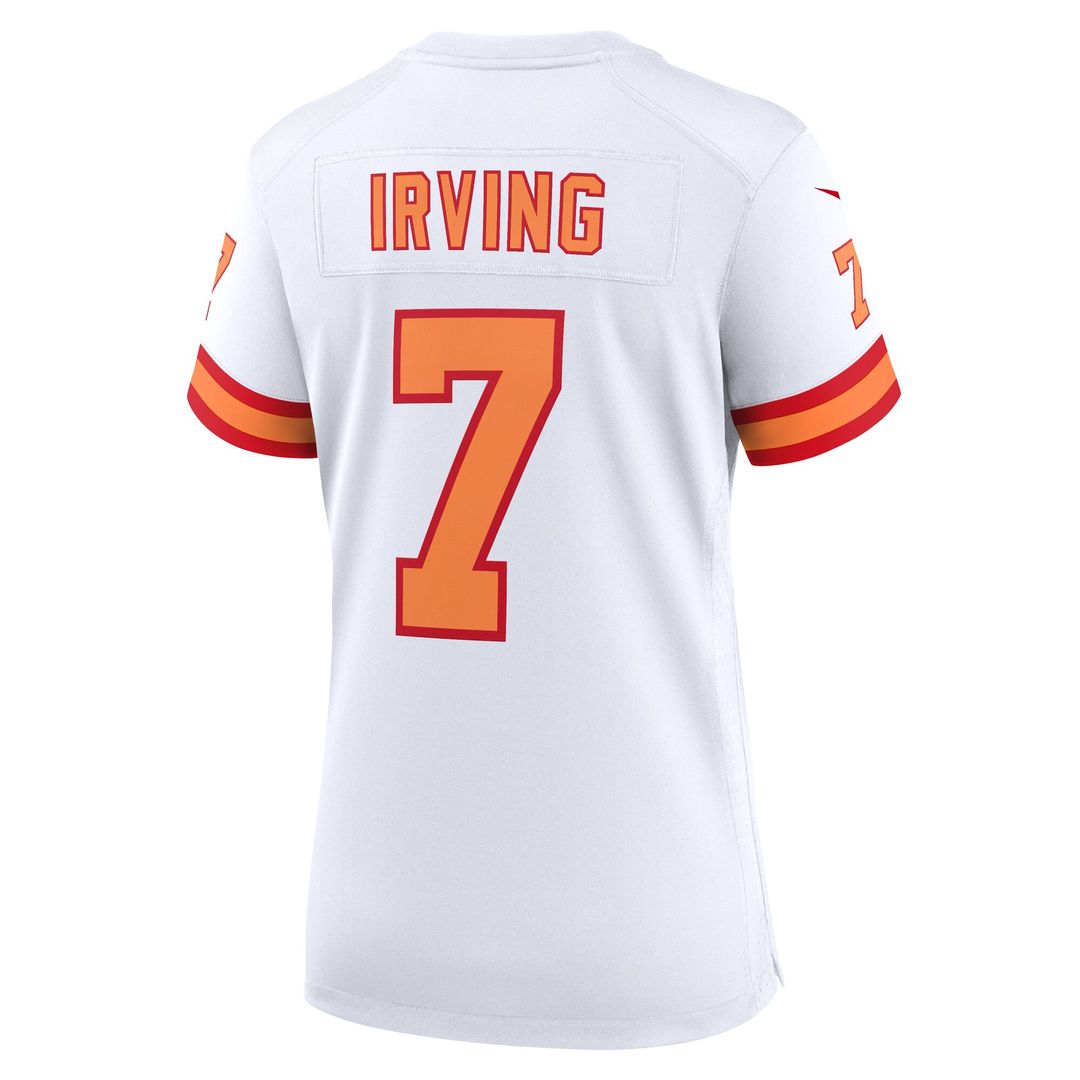 Bucky Irving '76 Tampa Bay Buccaneers Nike Women's Game Jersey - White