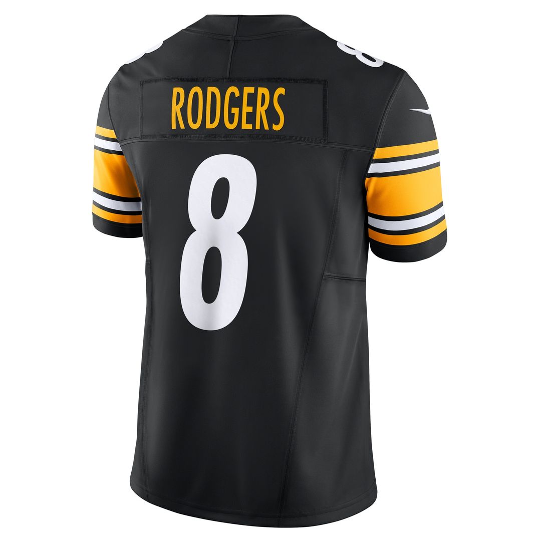 Aaron Rodgers Pittsburgh Steelers Nike Alternate Vapor F.U.S.E. Limited Jersey - Gold