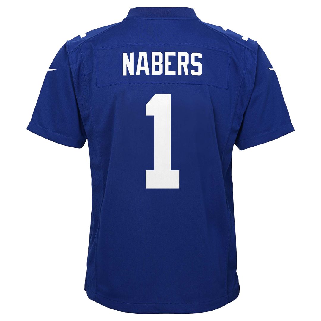 Malik Nabers New York Giants Nike Youth Game Jersey - Red