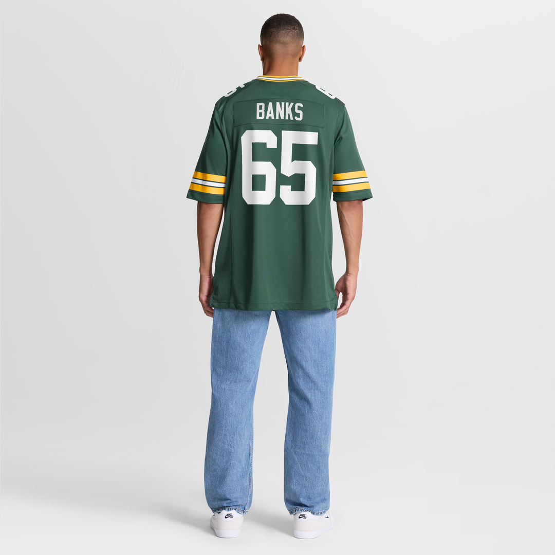Aaron Banks Green Bay Packers Nike Team Game Jersey - Green