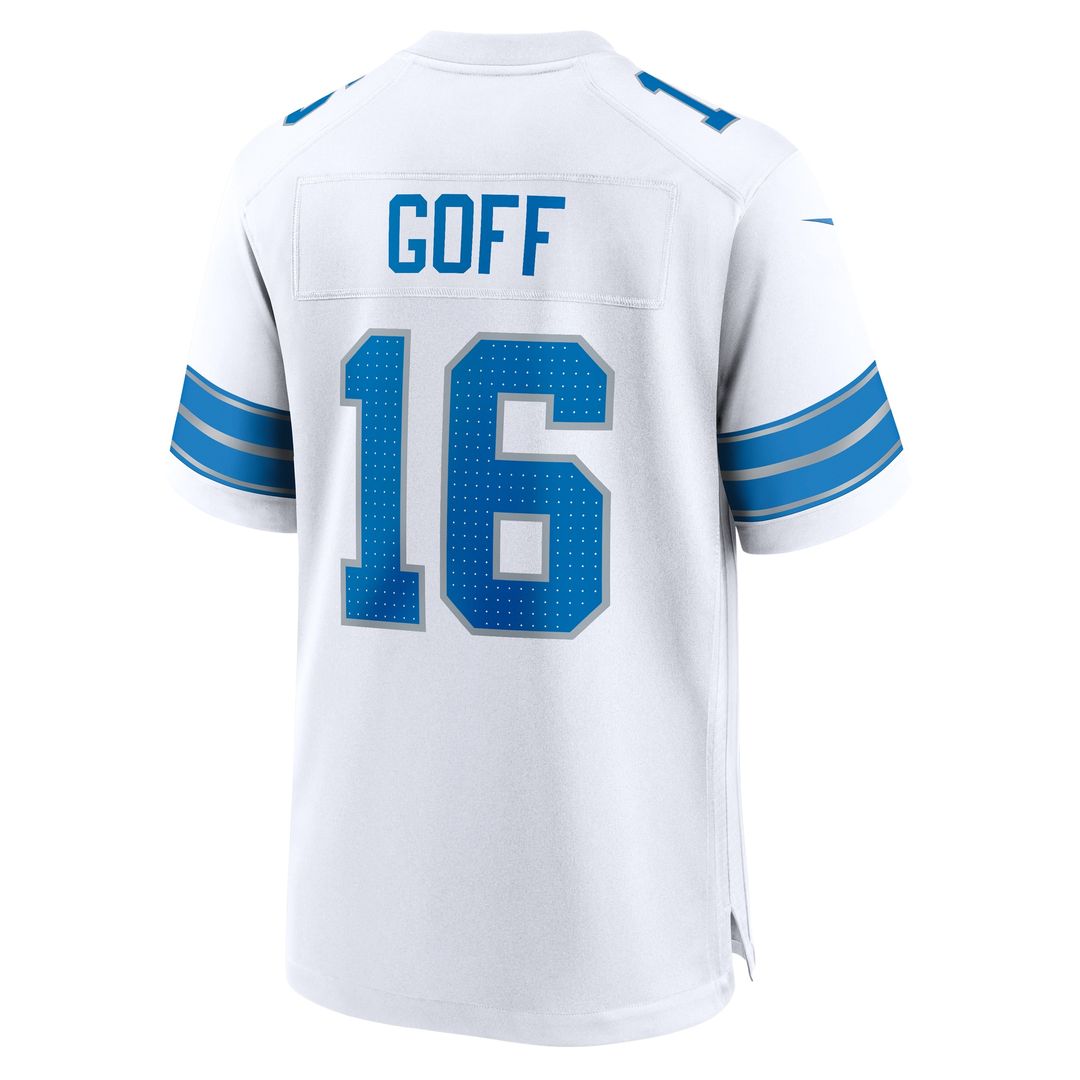 Jared Goff Detroit Lions Nike 2nd Alternate Game Jersey - Black