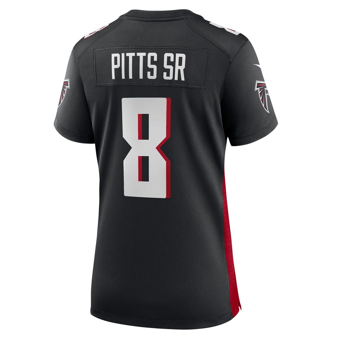 Kyle Pitts Sr. Atlanta Falcons Nike Women's Game Jersey - Black