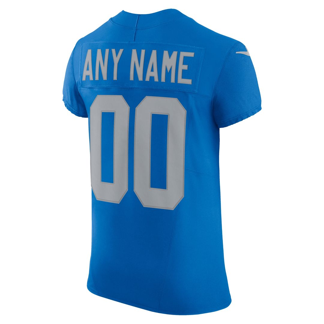 Detroit Lions Nike Alternate Vapor F.U.S.E. Elite Custom Jersey - Blue