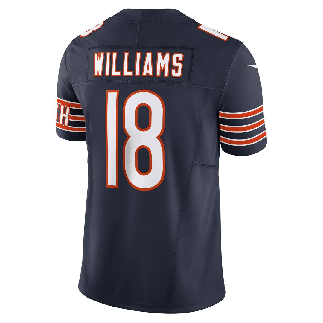Caleb Williams Chicago Bears Nike Vapor F.U.S.E. Limited Jersey - Orange