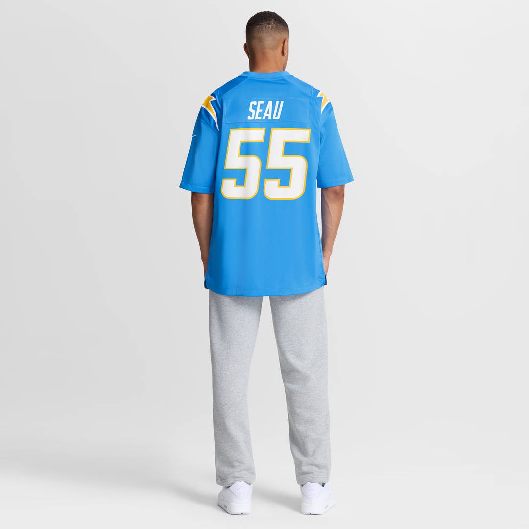 Junior Seau Los Angeles Chargers Nike Game Retired Player Jersey - Powder Blue