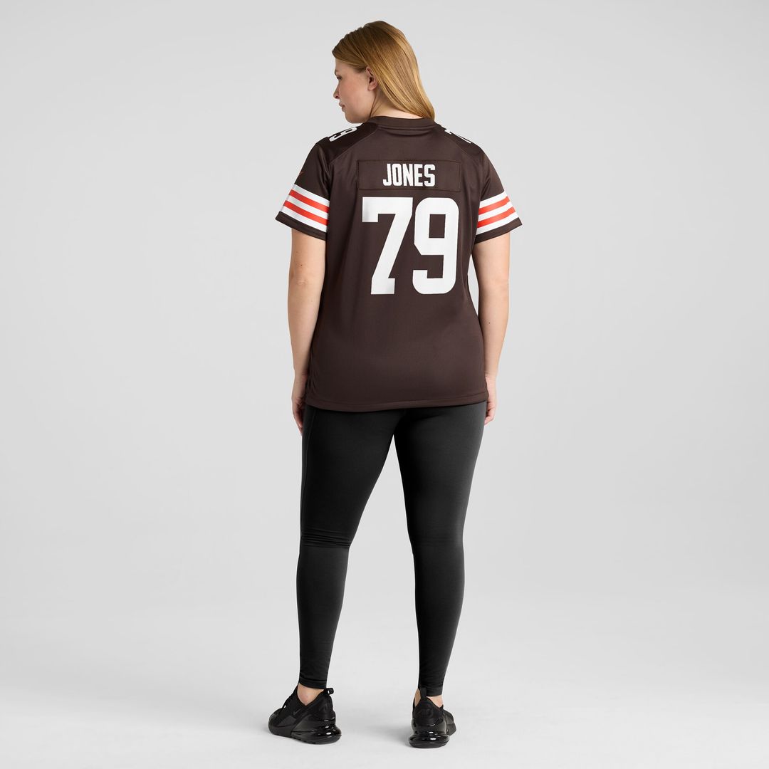 Dawand Jones Cleveland Browns Nike Women's Team Game Jersey - Brown