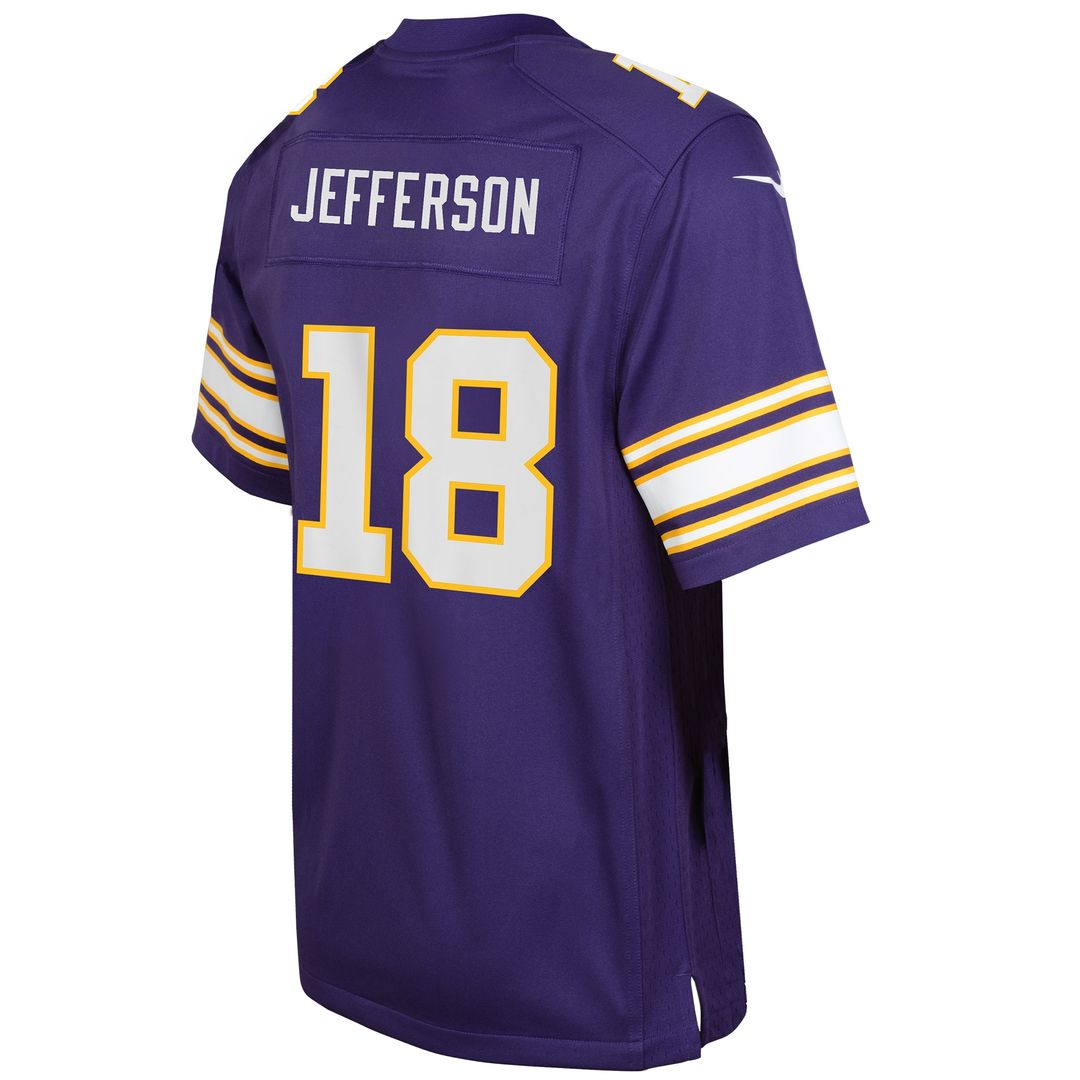 Justin Jefferson Minnesota Vikings Nike Youth Game Jersey - White