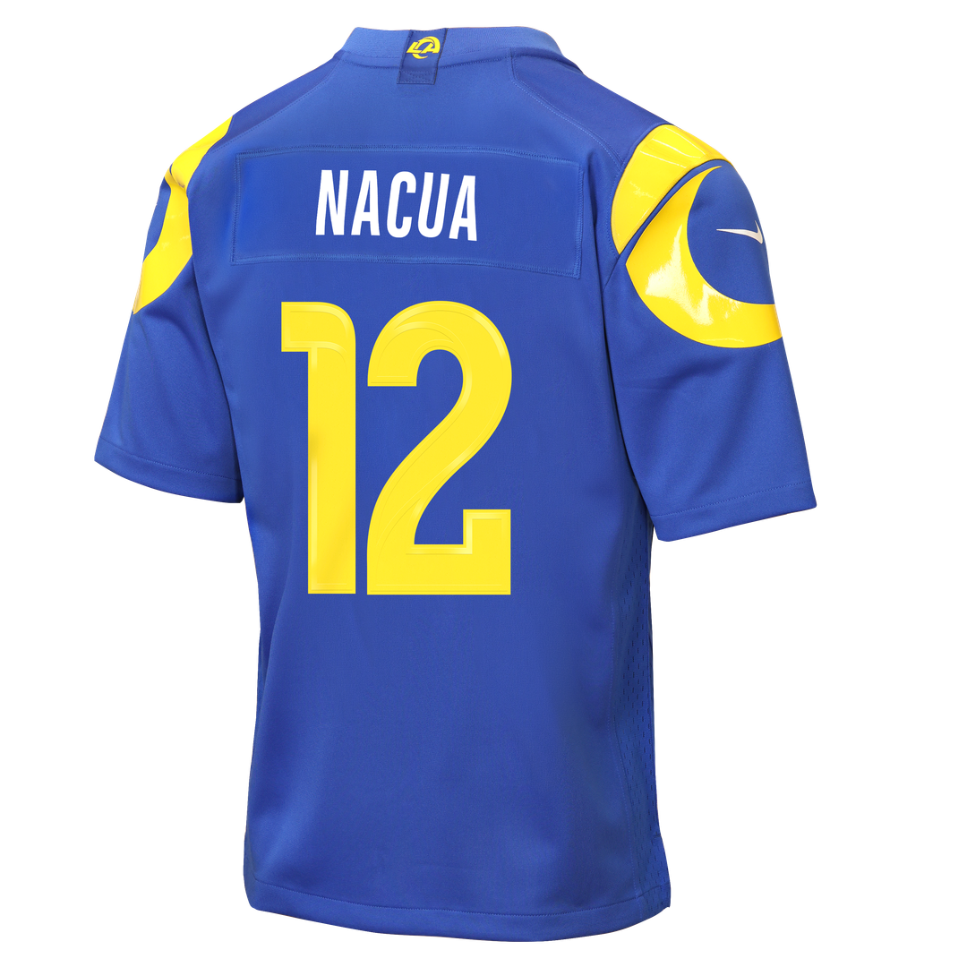 Puka Nacua Los Angeles Rams Nike Youth Game Jersey - White