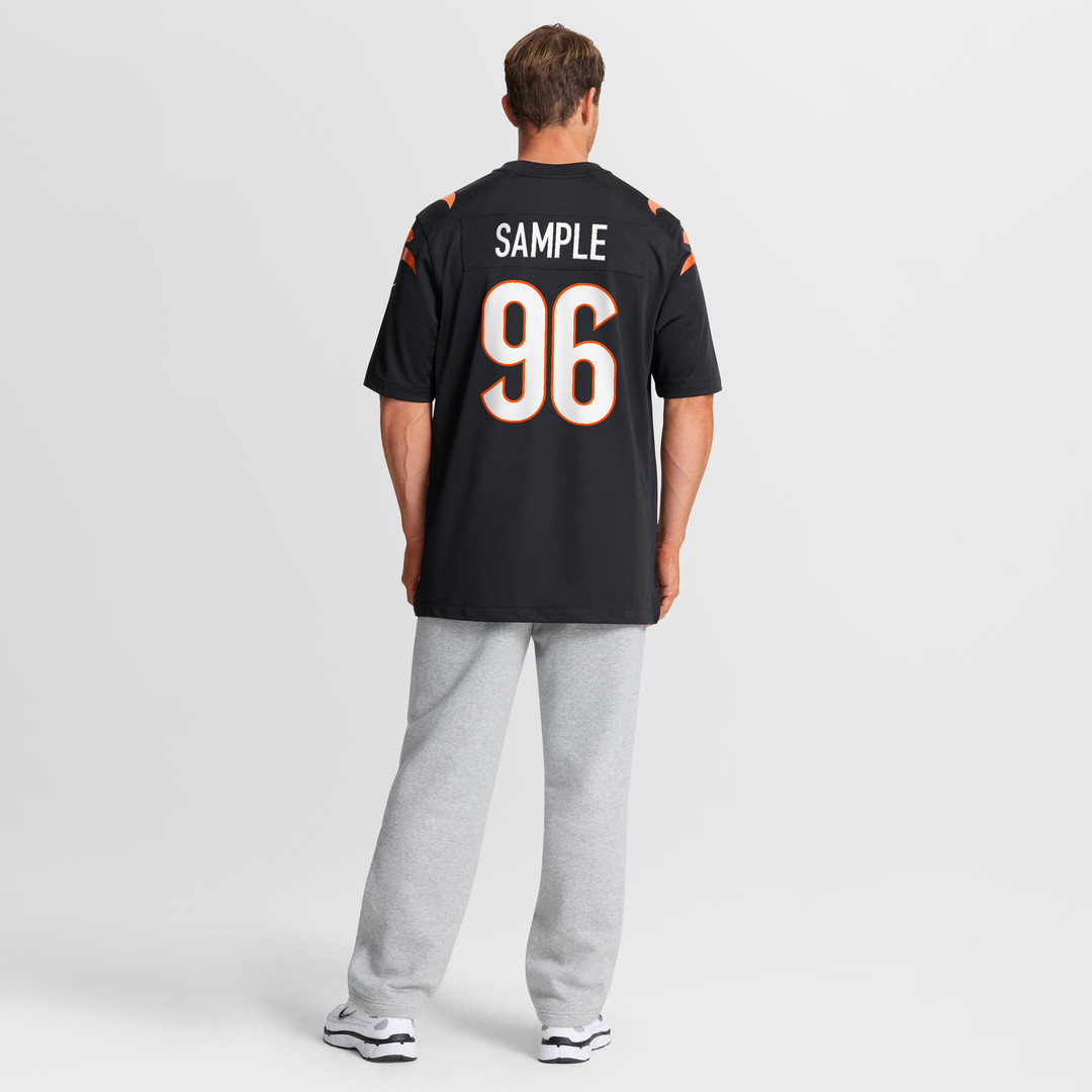 Cam Sample Cincinnati Bengals Nike Game Jersey - Black