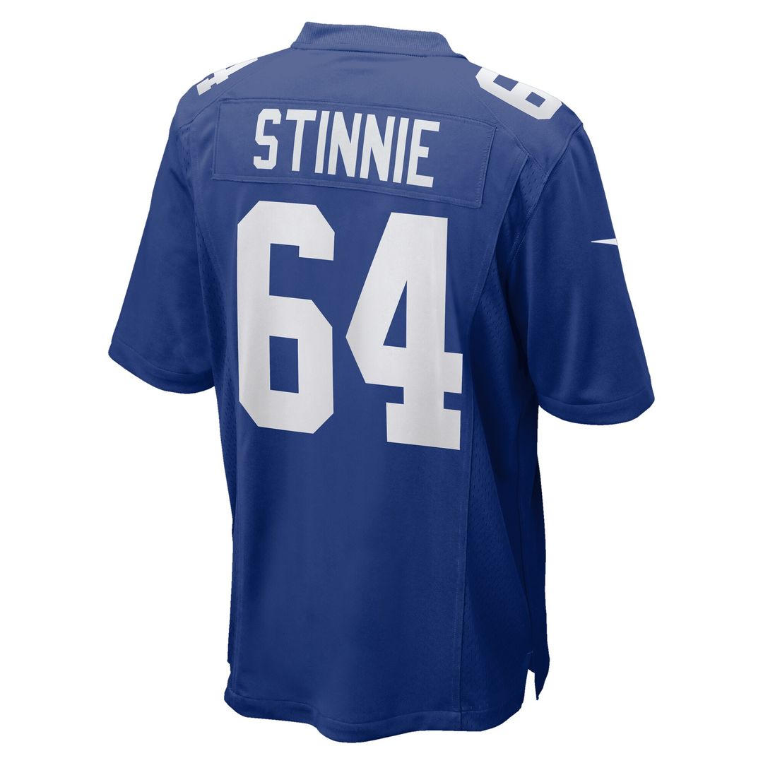 Aaron Stinnie New York Giants Nike Team Game Jersey - Royal