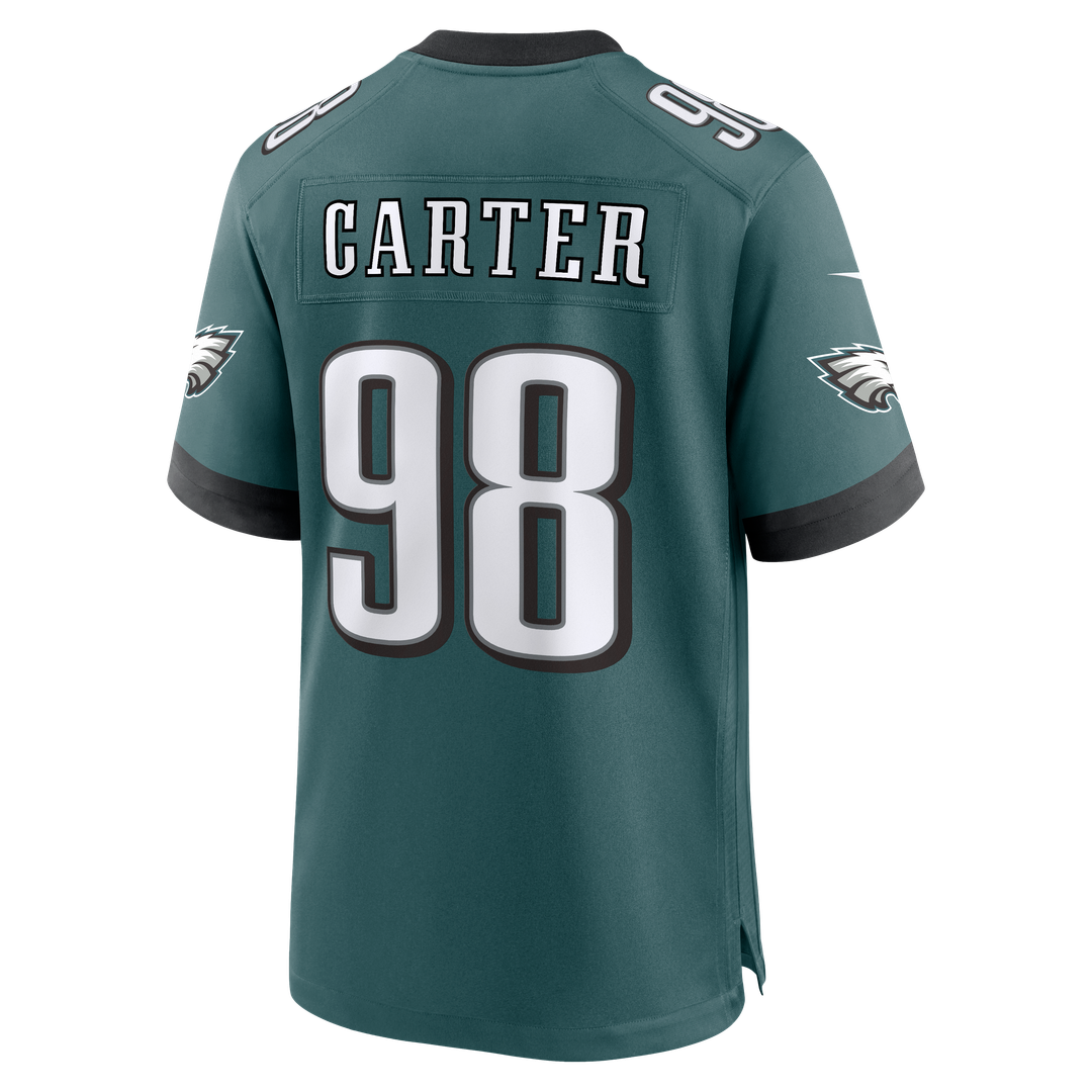 Jalen Carter Philadelphia Eagles Nike Alternate Game Jersey - Kelly Green