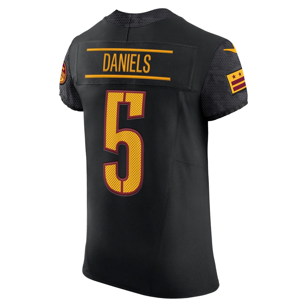 Jayden Daniels Washington Commanders Nike Team Vapor F.U.S.E. Elite Jersey - Burgundy
