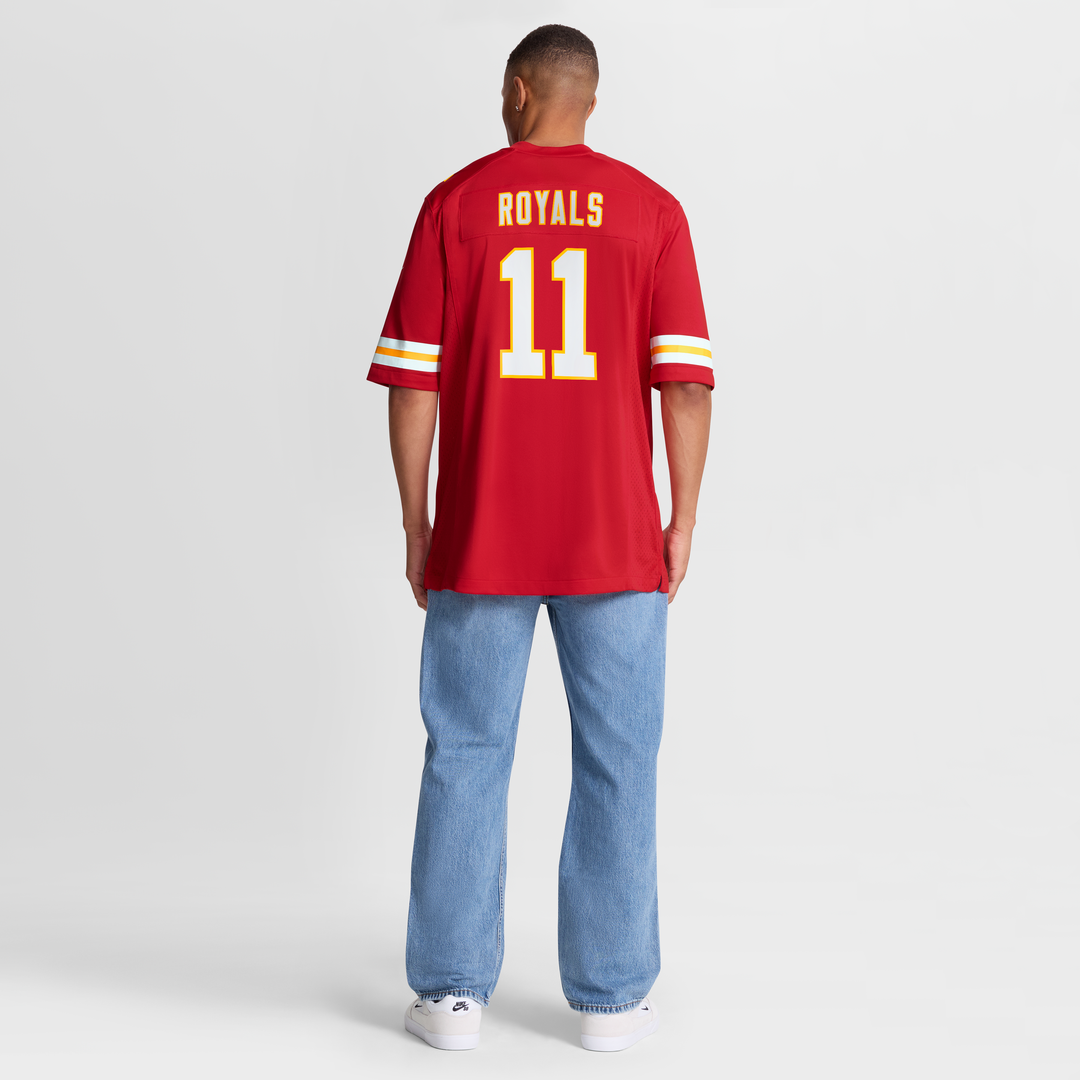 Jalen Royals Kansas City Chiefs Nike Team Game Jersey - Red