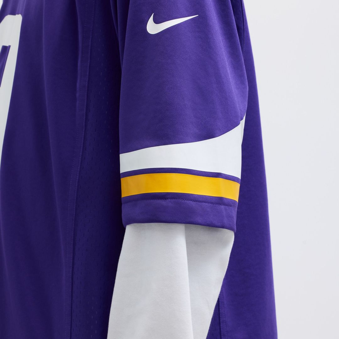 J.J. McCarthy Minnesota Vikings Nike Alternate Game Player Jersey - White
