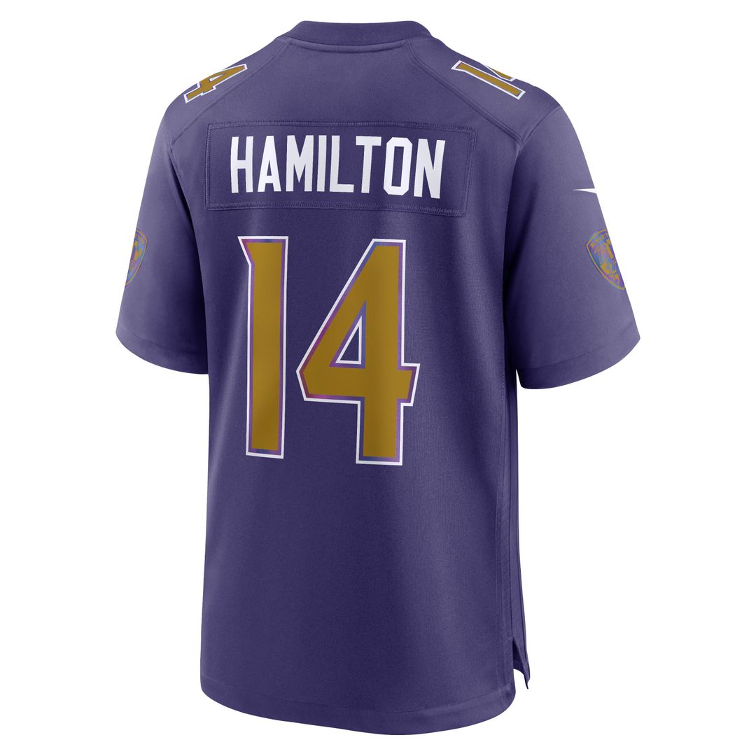 Kyle Hamilton Baltimore Ravens Nike Game Jersey - White