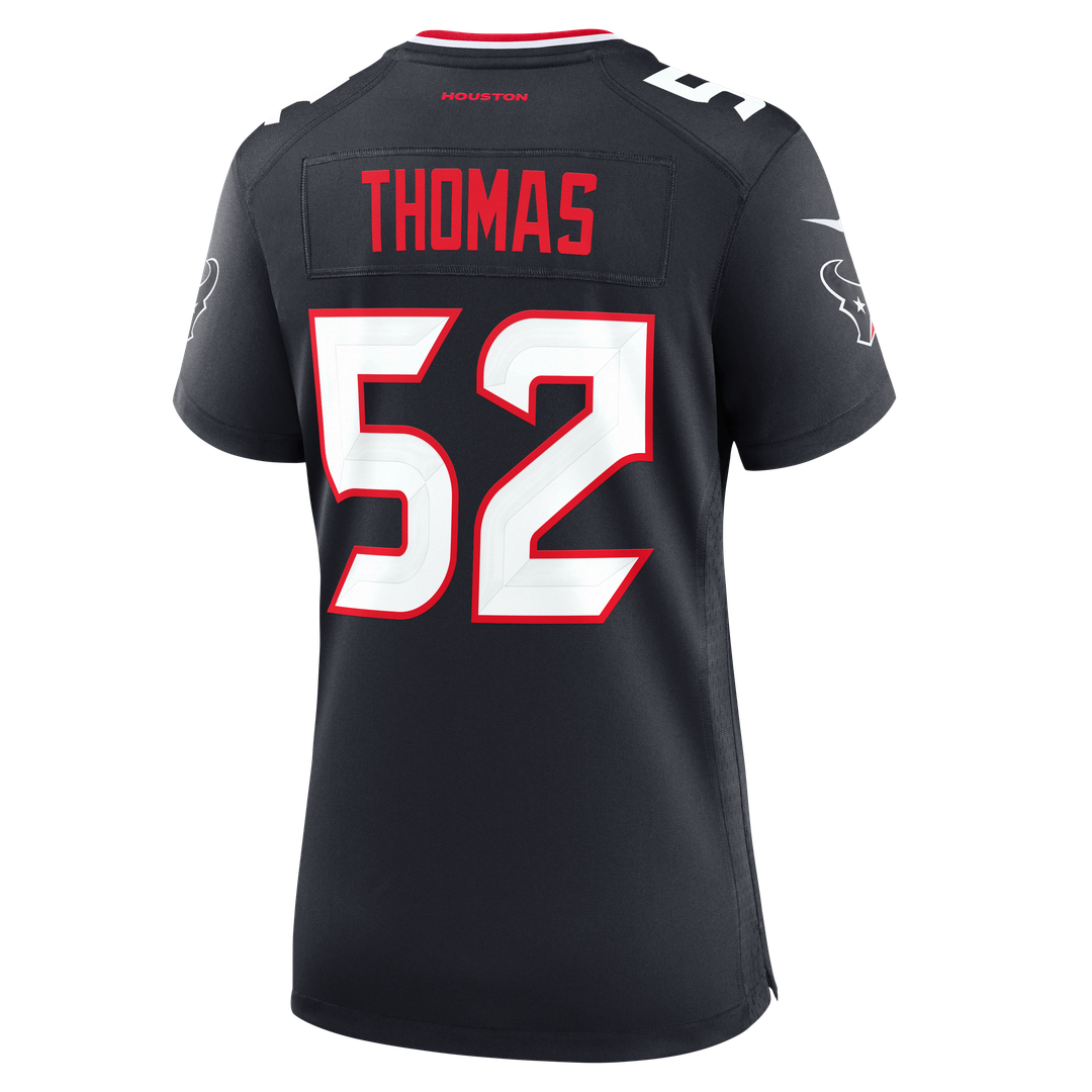 Xavier Thomas Houston Texans Nike Women's Team Game Jersey - Navy