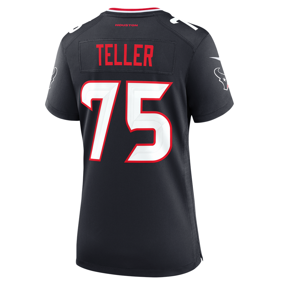 Wyatt Teller Houston Texans Nike Women's Team Game Jersey - Navy