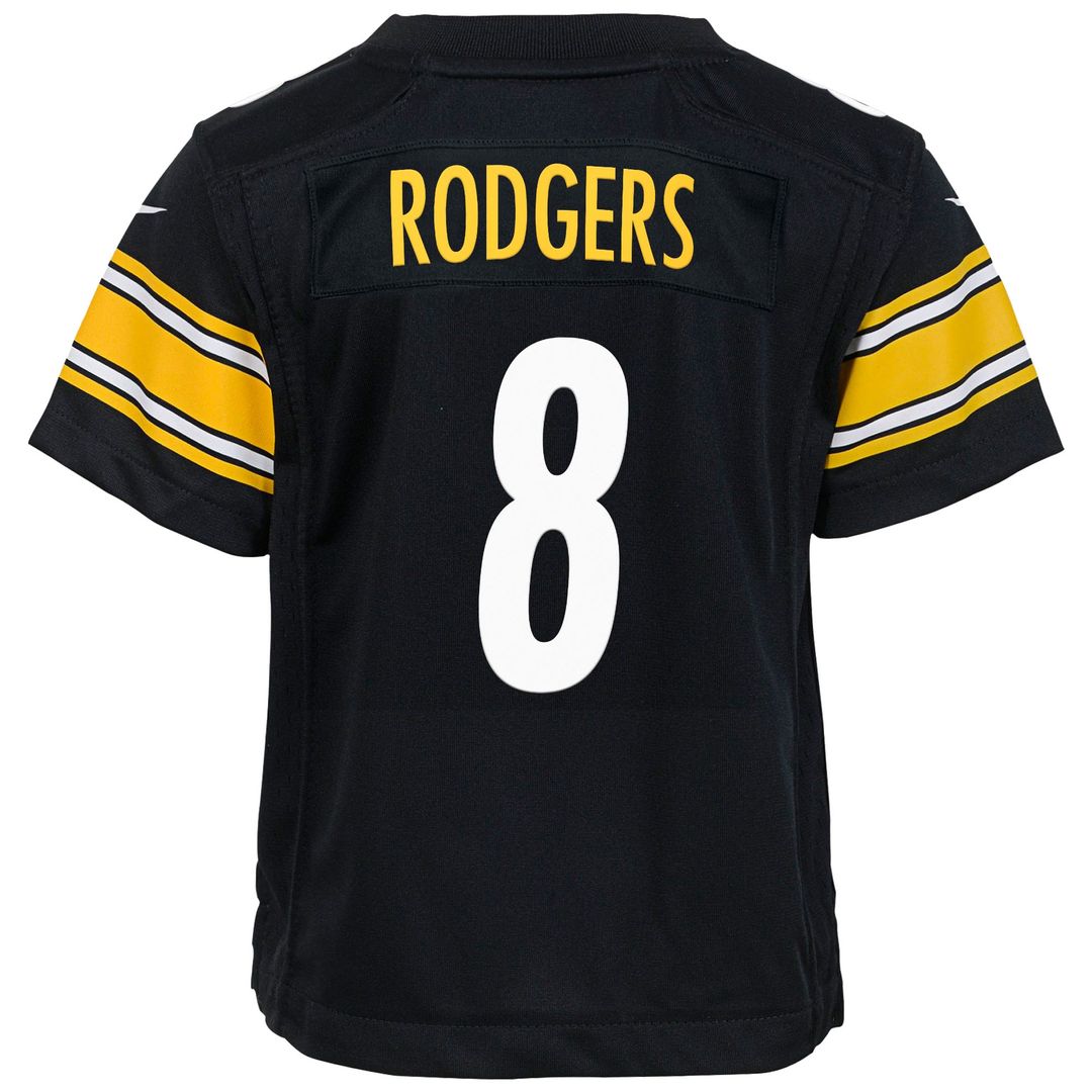 Aaron Rodgers Pittsburgh Steelers Nike Youth Game Jersey – White