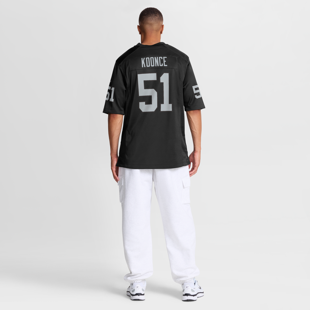 Malcolm Koonce Las Vegas Raiders Nike Game Jersey - Black