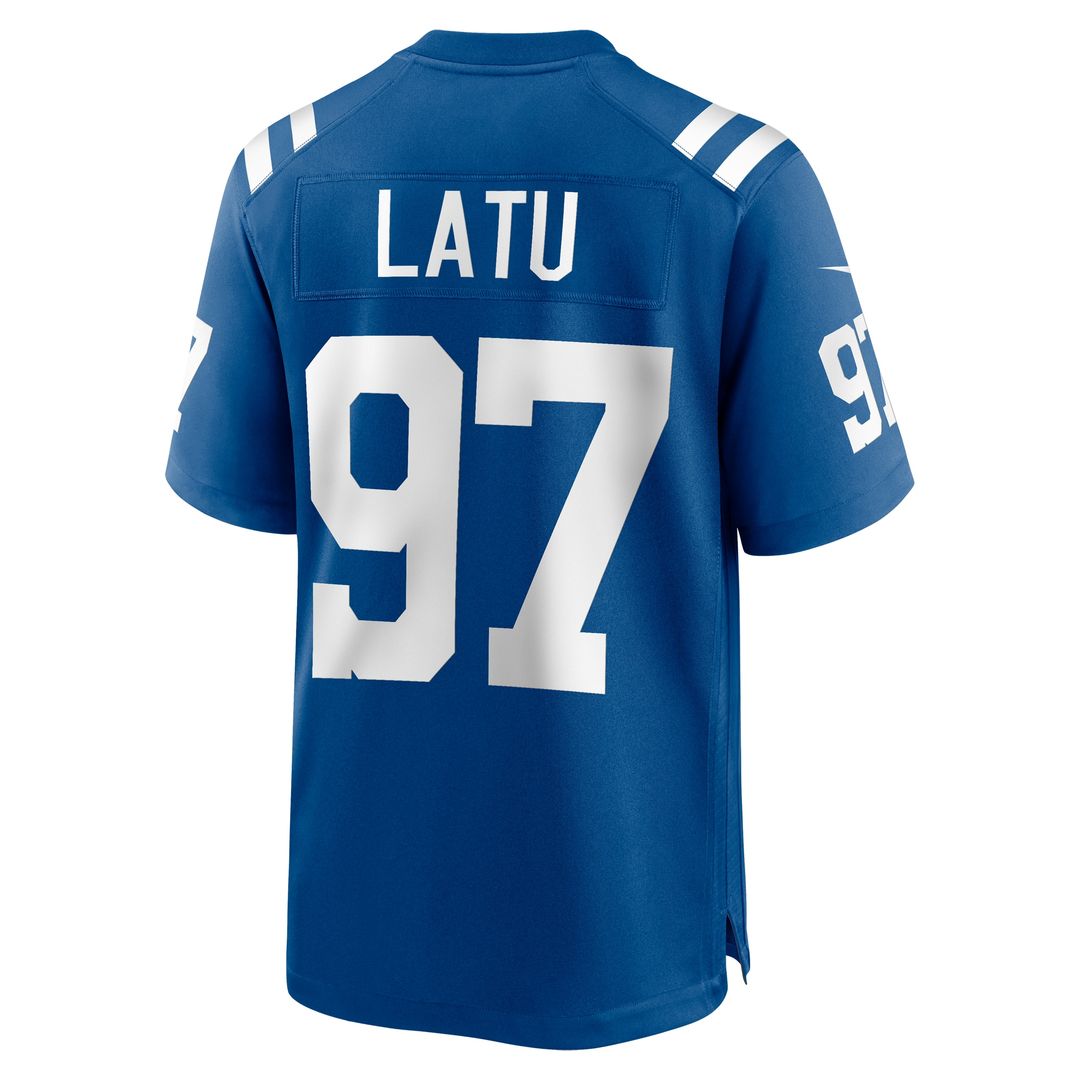 Laiatu Latu Indianapolis Colts Nike Player Game Jersey - Royal
