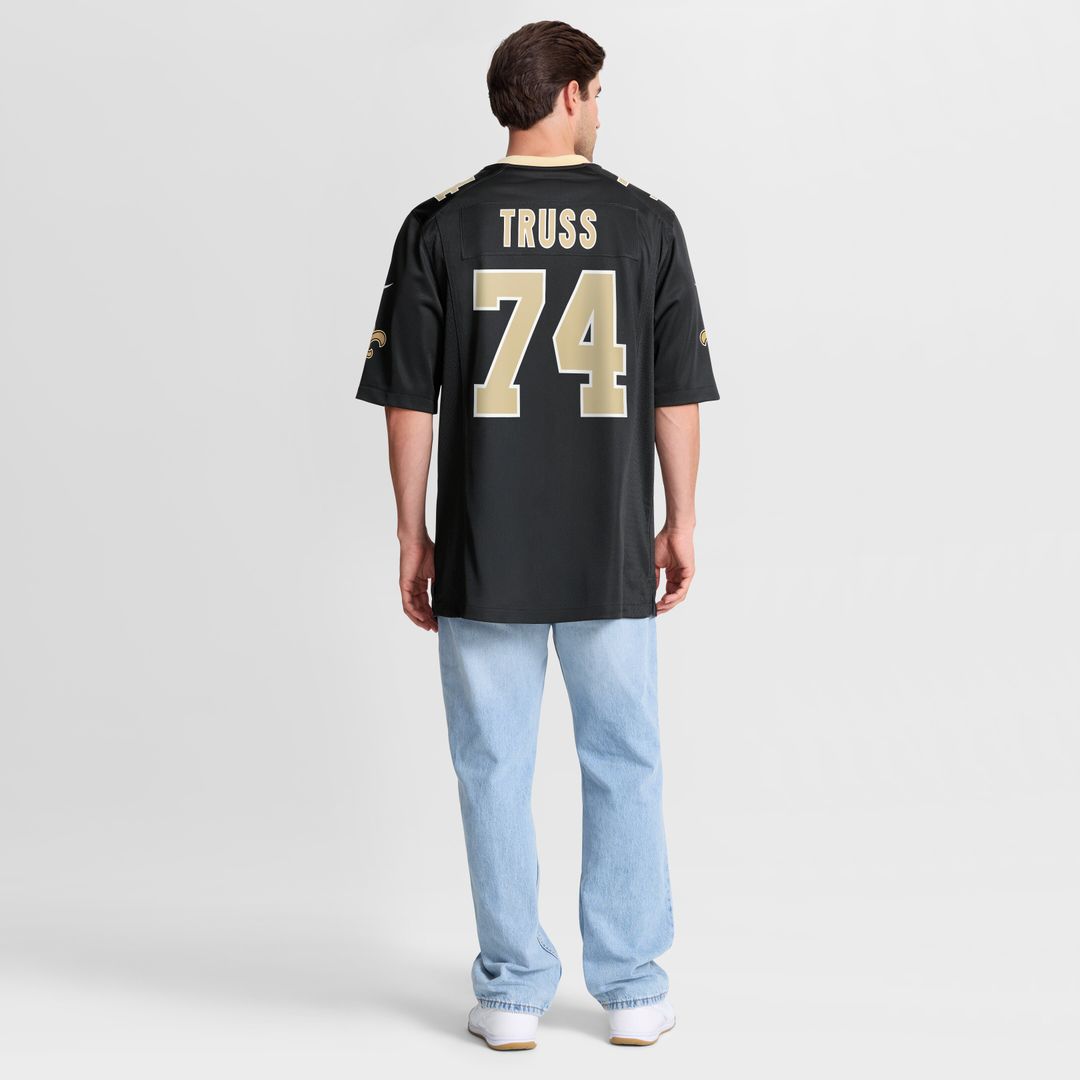 Xavier Truss New Orleans Saints Nike Team Game Jersey - Black