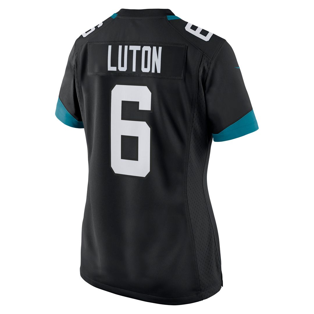 Jake Luton Jacksonville Jaguars Nike Women's Game Jersey - Black