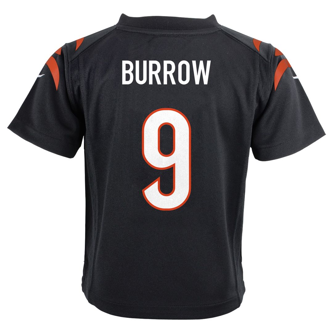 Joe Burrow Cincinnati Bengals Nike Preschool Game Jersey - Black