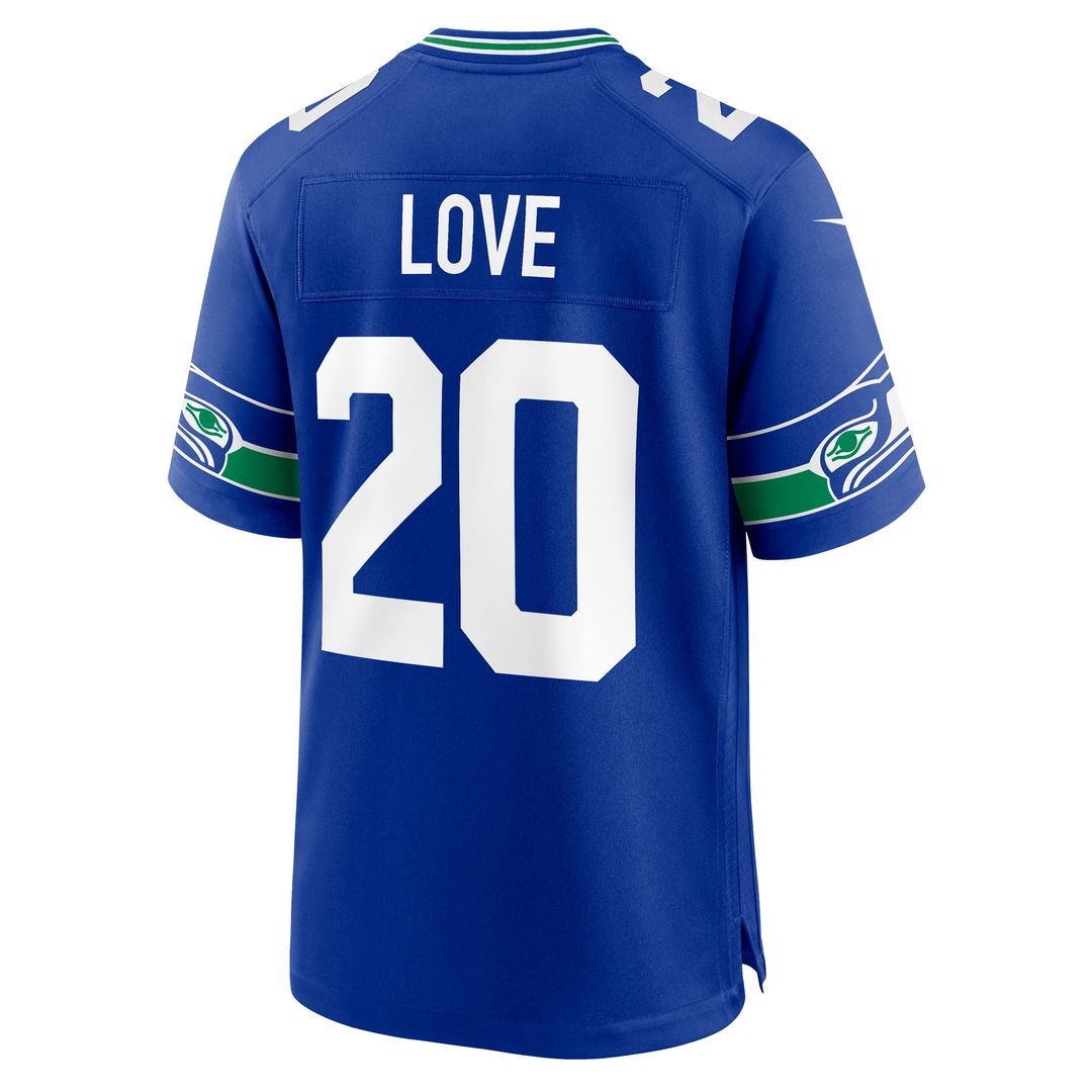 Julian Love Seattle Seahawks Nike Game Jersey - College Navy