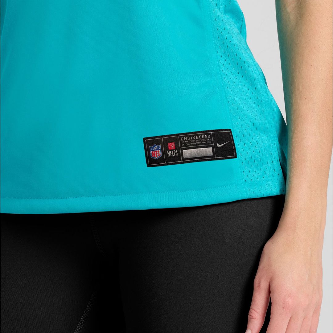 Darren Waller Miami Dolphins Nike Women's Team Game Jersey - Aqua