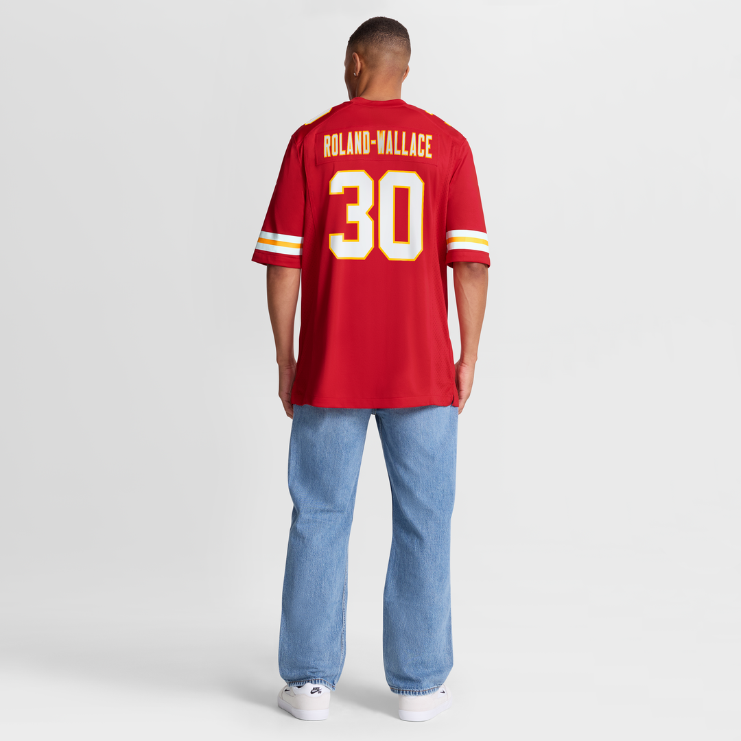Chris Roland-Wallace Kansas City Chiefs Nike Game Jersey - Red