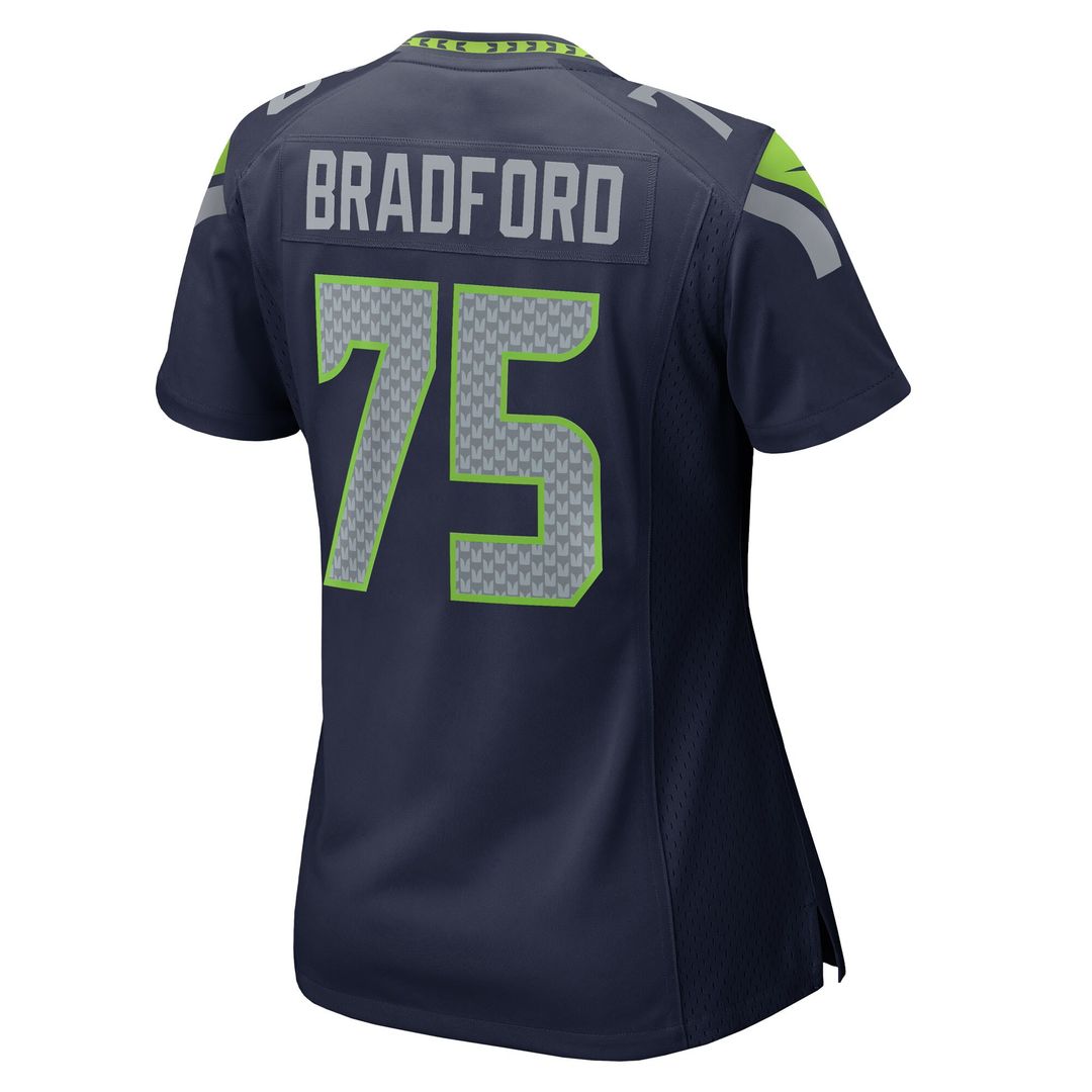 Anthony Bradford Seattle Seahawks Nike Women's Team Game Jersey - College Navy