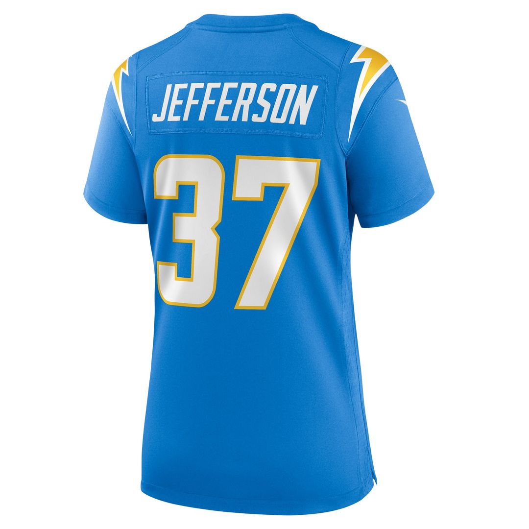Tony Jefferson Los Angeles Chargers Nike Women's Team Game Jersey - Powder Blue