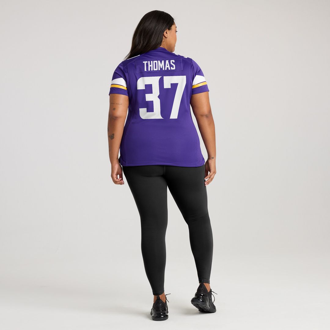 Tavierre Thomas Minnesota Vikings Nike Women's Team Game Jersey - Purple